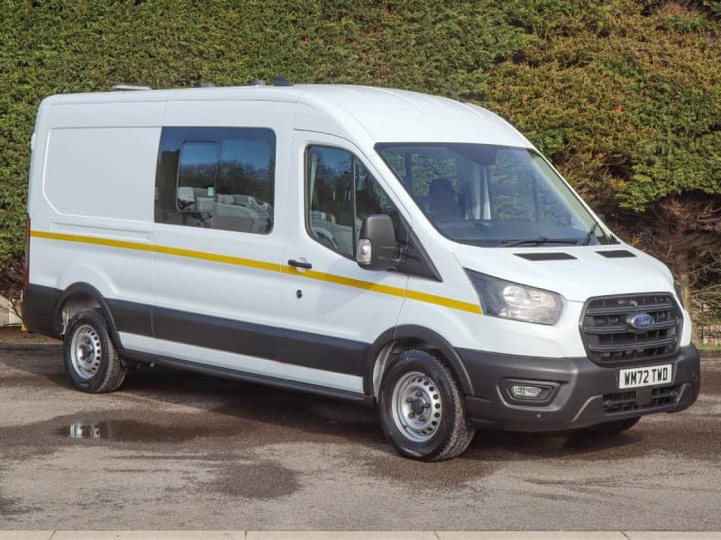 2023 (72) Ford Transit 350 FWD Leader 2.0TDCI, 130ps, 6 Speed, L3H2 LWB 7 Seat Welfare Van