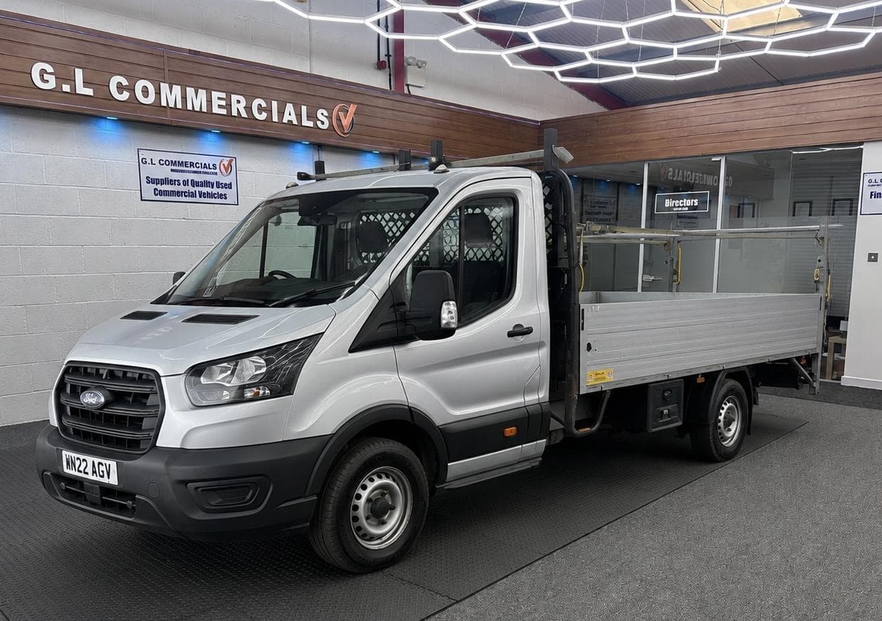 2022 Ford Transit 2.0 350 EcoBlue Leader Dropside 2dr Diesel Manual RWD L4 Euro 6 (s/s) (130 ps)