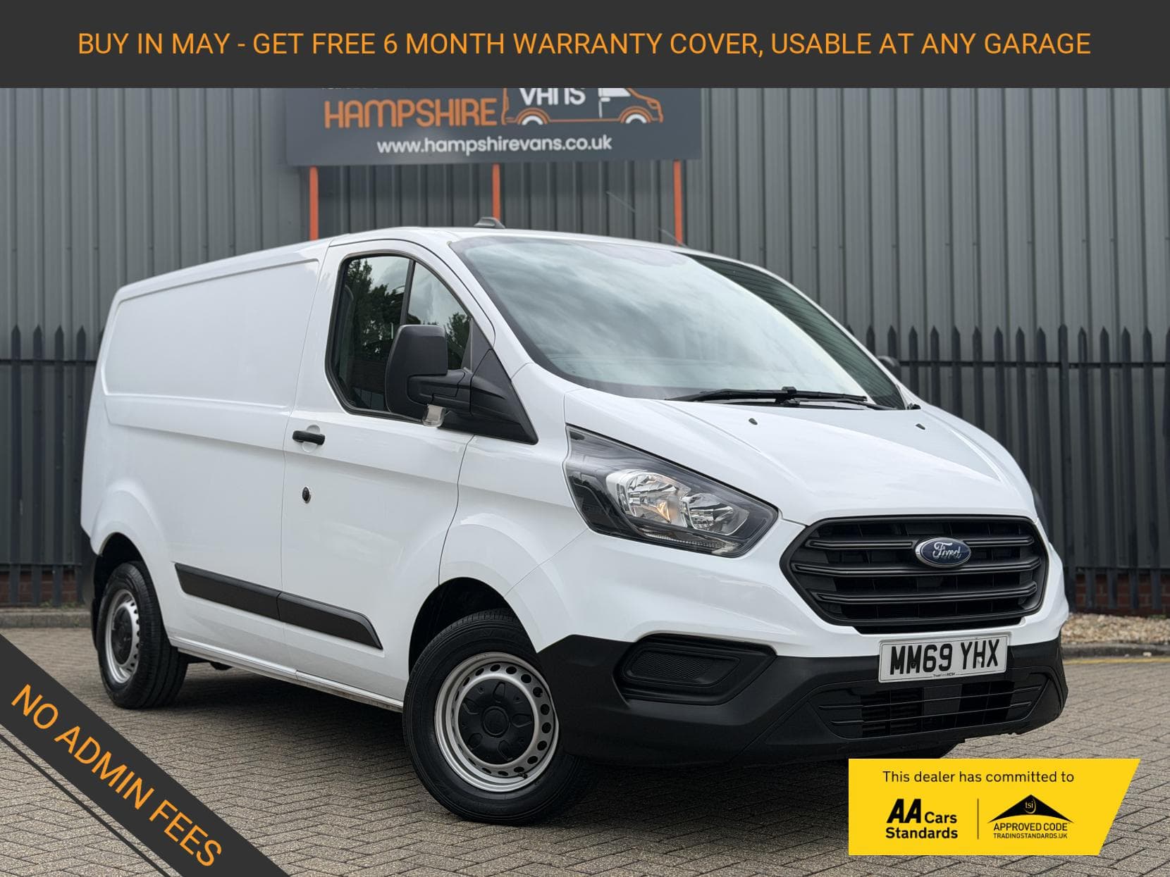 2019 Ford Transit Custom 2.0 300 EcoBlue Leader Panel Van 5dr Diesel Manual L1 H1 Euro 6 (s/s) (105 ps)