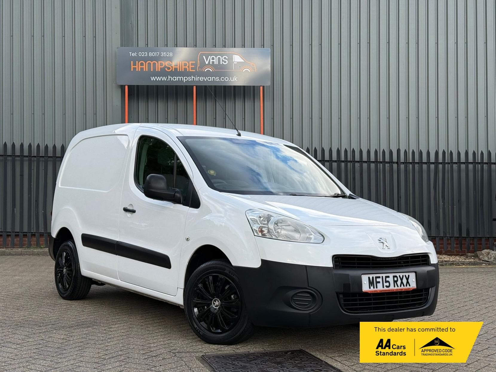 2015 Peugeot Partner 1.6 HDi 850 S Panel Van 4dr Diesel Manual L1 (138 g/km, 90 bhp)