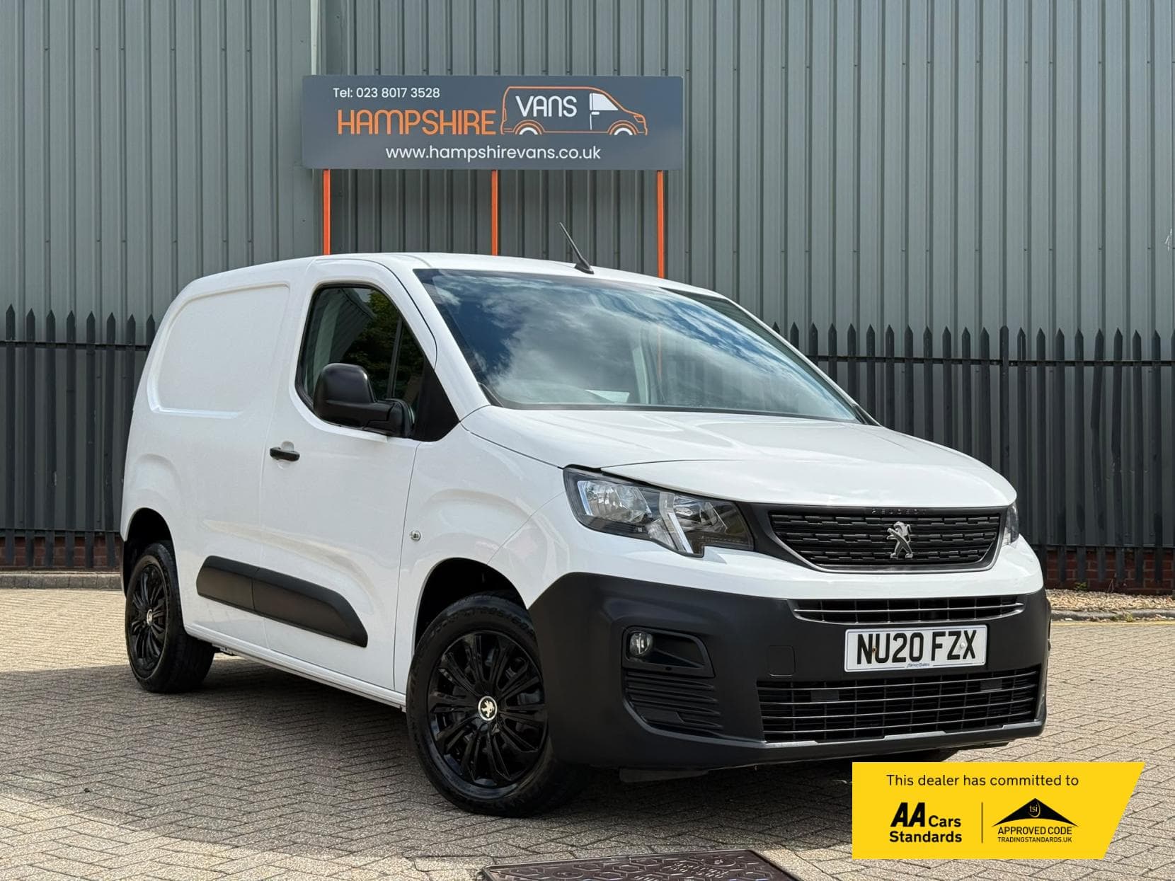 2020 Peugeot Partner 1.5 BlueHDi 1000 Professional Standard Panel Van 5dr Diesel Manual SWB Euro 6 (s/s) (100 bhp)