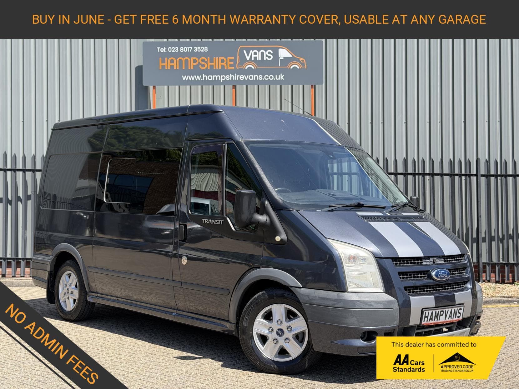 2011 Ford Transit 2.2 TDCi 280 Limited Panel Van 5dr Diesel Manual FWD L2 H2 (113 bhp)