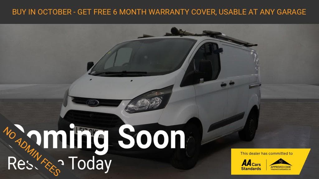 2017 Ford Transit Custom 2.0 TDCi 310 Panel Van 5dr Diesel Manual L1 H1 (163 g/km, 104 bhp)