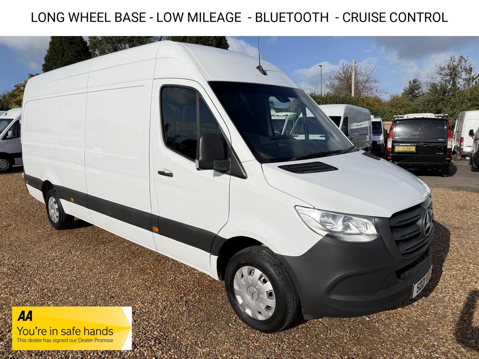 2021 Mercedes-Benz Sprinter 2.0 315 CDI Progressive Panel Van 5dr Diesel Manual RWD L3 H2 Euro 6 (s/s) (150 ps)