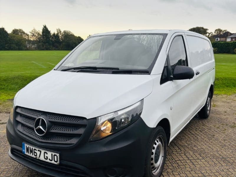 2017 Mercedes-Benz Vito Panel Van – 1.6 Diesel, Manual, White – Excellent Condition