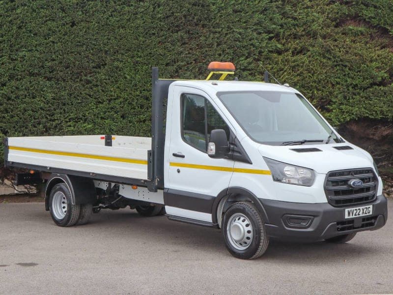 2022 (22) Ford Transit 350 DRW RWD, 2.0tdci, 130ps. 6 Speed, L3 LWB Dropside Pick Up