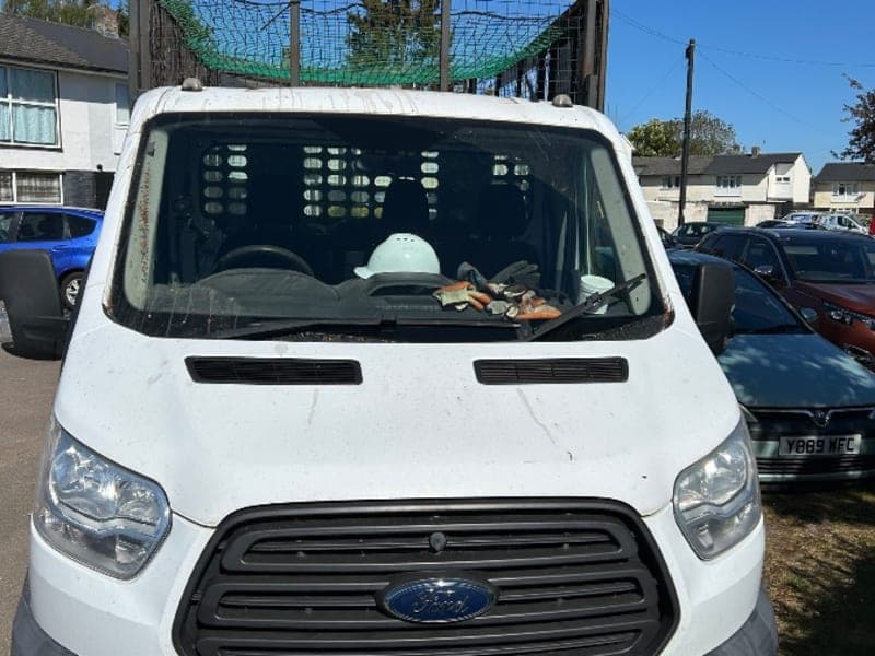 Ford Transit caged tipper van