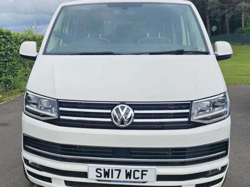 VW Transporter crew cab, 74K, double electric sliders, leather seats