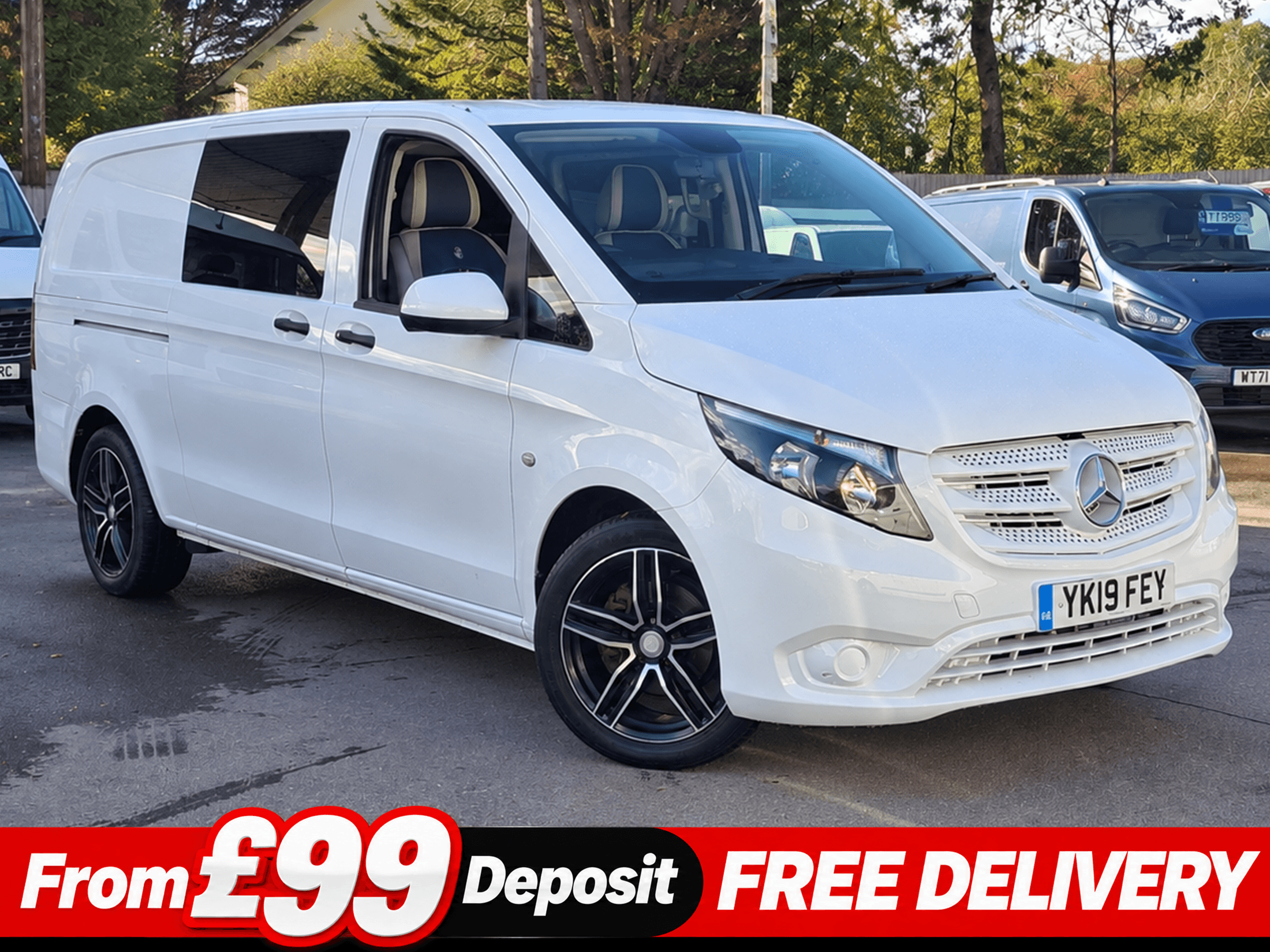Mercedes-Benz Vito 2.1 114 CDI BlueTEC Crew Van Double Cab 5dr Diesel Manual RWD L3 Euro 6 (s/s) (XLWB) (136 ps)