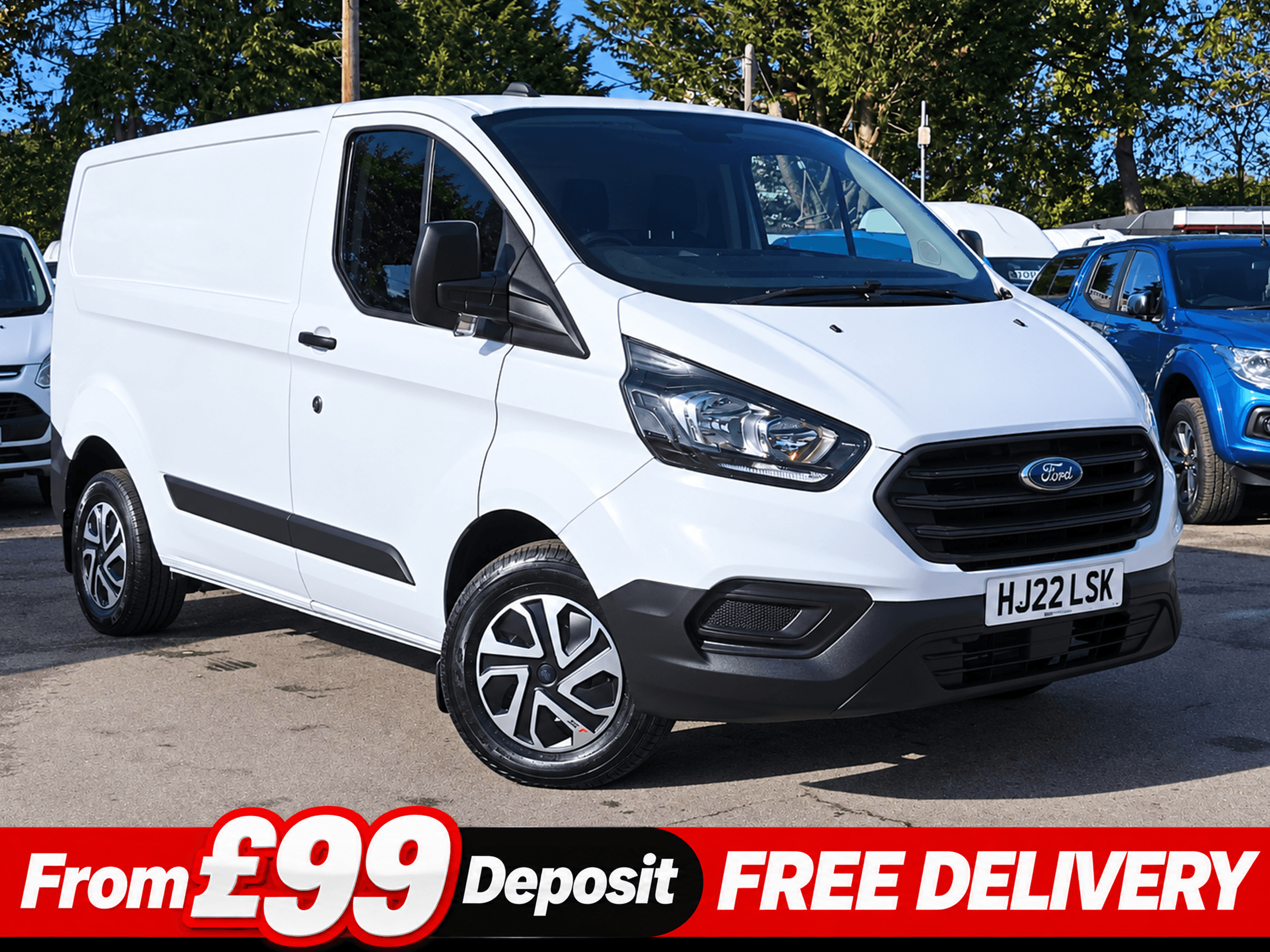 Ford Transit Custom 2.0 280 EcoBlue Leader Panel Van 5dr Diesel Manual L1 H1 Euro 6 (s/s) (105 ps)