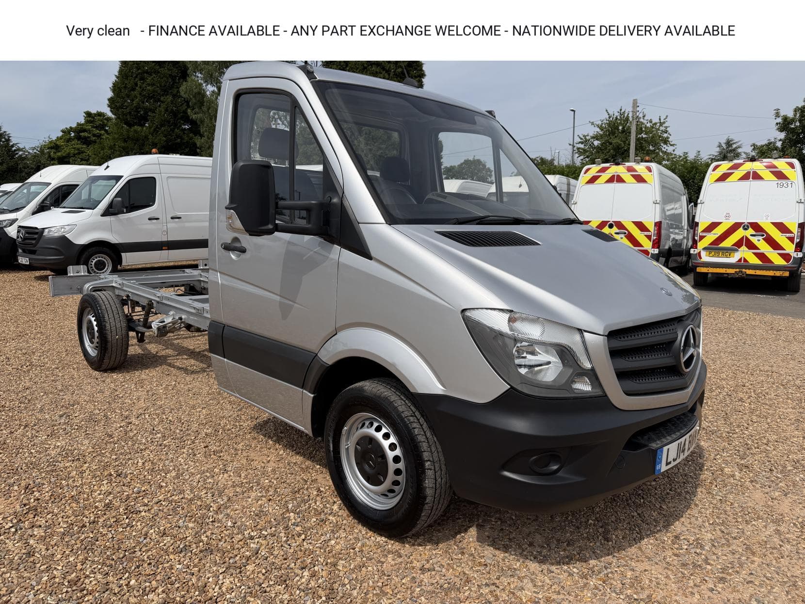 2014 Mercedes-Benz Sprinter 2.1 313 CDI Chassis Cab 2dr Diesel Manual RWD L2 (129 bhp)