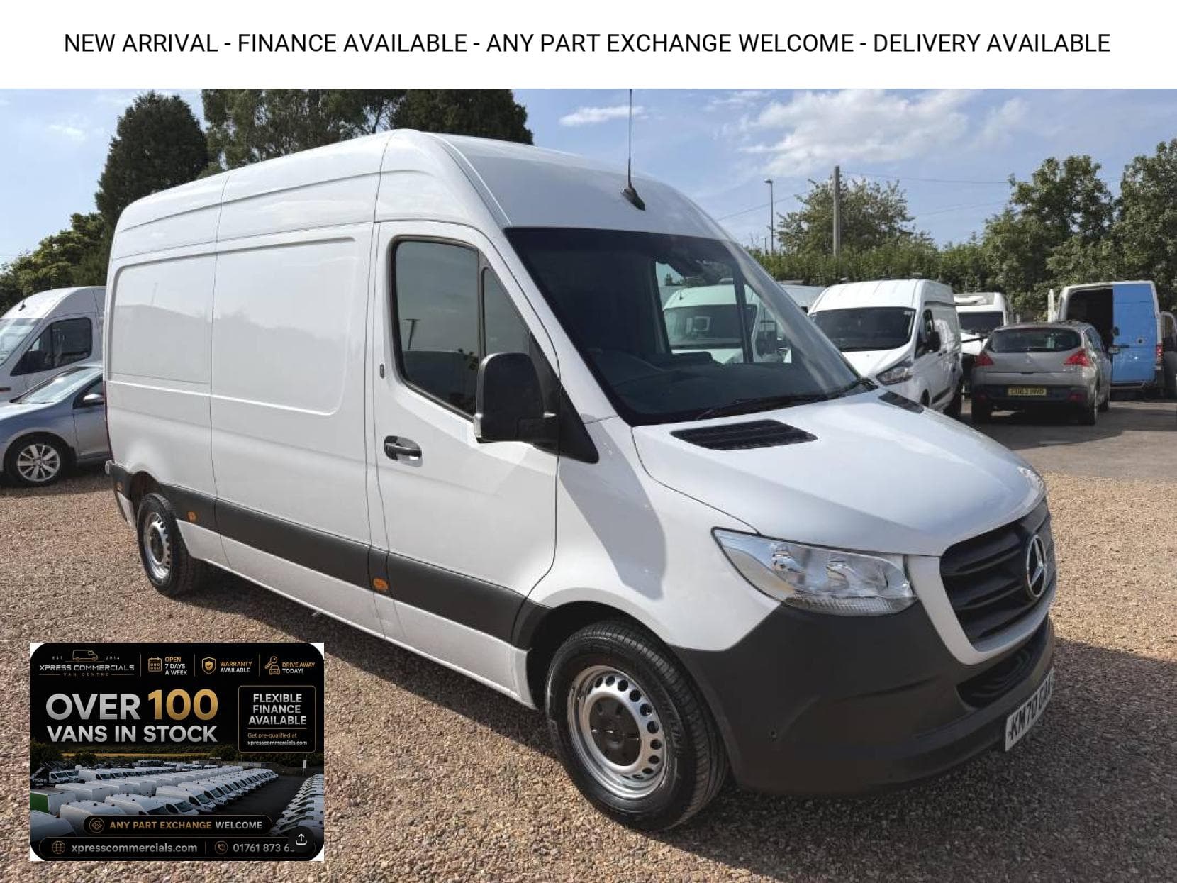2020 Mercedes-Benz Sprinter 2.1 314 CDI Premium Panel Van 5dr Diesel Manual FWD L2 H2 Euro 6 (s/s) (143 ps)