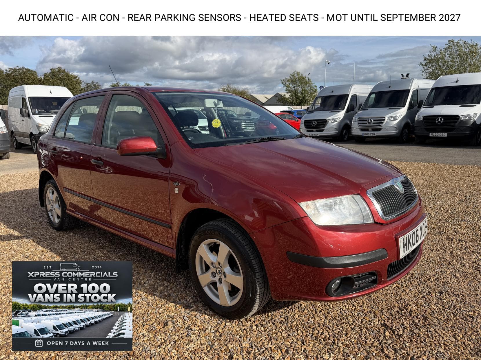 2006 Skoda Fabia 1.4 16V Elegance Hatchback 5dr Petrol Automatic (180 g/km, 75 bhp)
